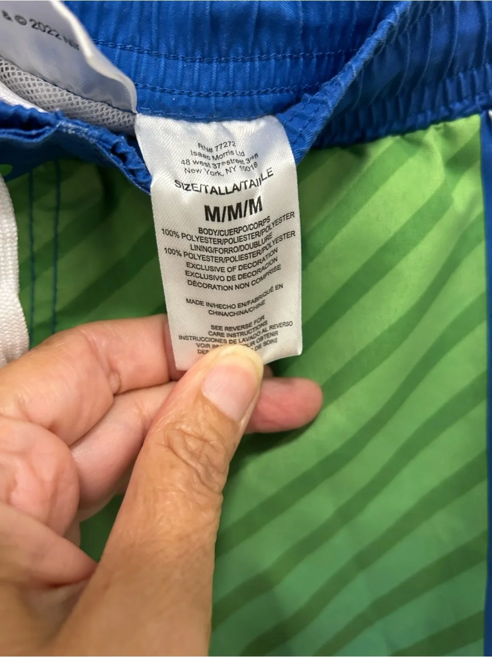 Nintendo Mario Kart Green Boys' Swim Shorts